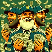 A bettor who just won big on Major League Baseball betting thanks to the software RebelBetting