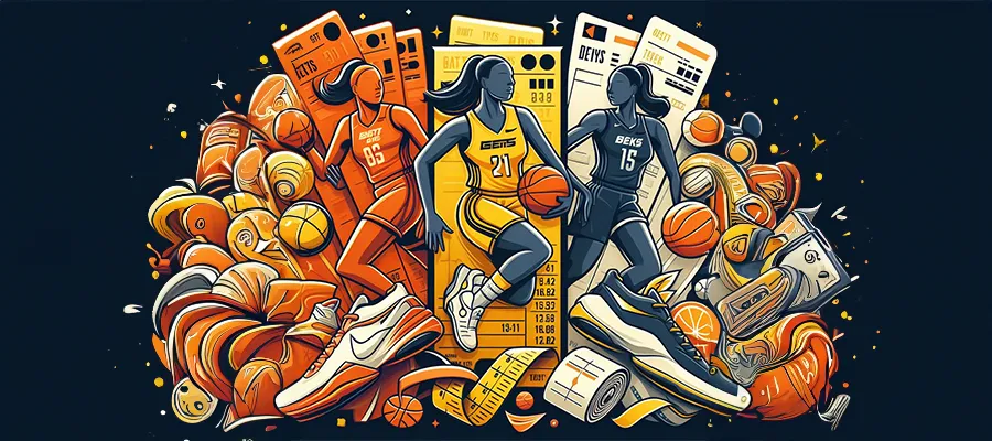 Diverse bet types in WNBA basketball