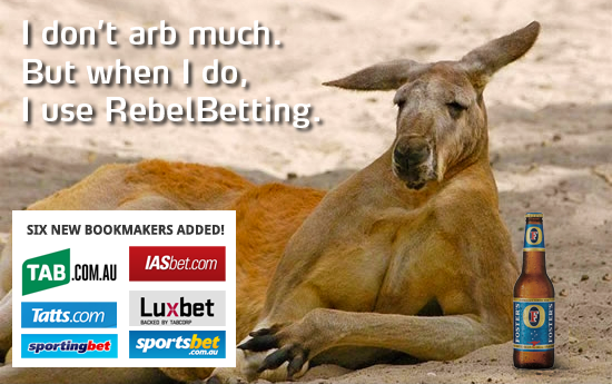 Australian bookmakers in RebelBetting